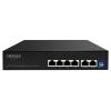 HIMAX PoE switch PS1402E-L, 4x Ethernet PoE & 2x Ethernet θύρες, έως 100Mbps | Δικτυακά | elabstore.gr