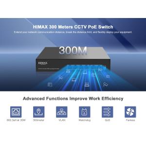 HIMAX PoE switch PS1402E-L, 4x Ethernet PoE & 2x Ethernet θύρες, έως 100Mbps | Δικτυακά | elabstore.gr