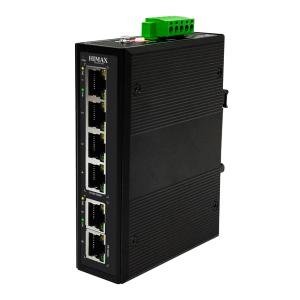 HIMAX industrial PoE switch PS1402G-I, 4x GE PoE & 2x GE θύρες, έως 1000Mbps | Δικτυακά | elabstore.gr
