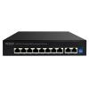 HIMAX PoE switch PS1802E-L, 8x Ethernet PoE & 2x Ethernet θύρες, έως 100Mbps | Δικτυακά | elabstore.gr