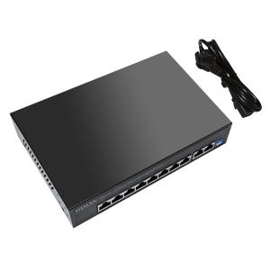 HIMAX PoE switch PS1802E-L, 8x Ethernet PoE & 2x Ethernet θύρες, έως 100Mbps | Δικτυακά | elabstore.gr
