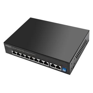 HIMAX PoE switch PS1802E-L, 8x Ethernet PoE & 2x Ethernet θύρες, έως 100Mbps | Δικτυακά | elabstore.gr