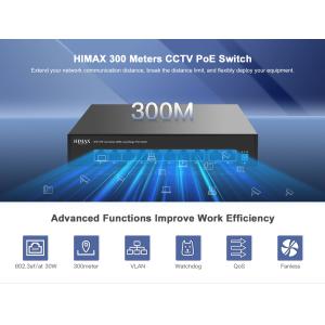 HIMAX PoE switch PS1802E-L, 8x Ethernet PoE & 2x Ethernet θύρες, έως 100Mbps | Δικτυακά | elabstore.gr