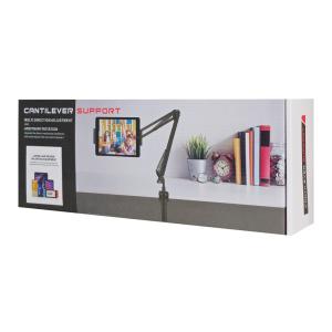 POWERTECH βάση γραφείου για smartphone/tablet PT-1353 έως 11", μαύρη | eLabstore.gr