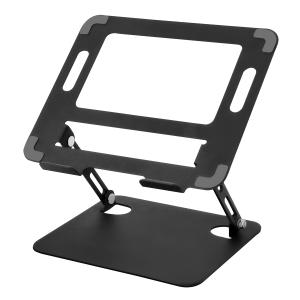 POWERTECH επιτραπέζια βάση για laptop/tablet PT-1354 έως 18.3", foldable, μαύρη | Αξεσουάρ για Laptop | elabstore.gr