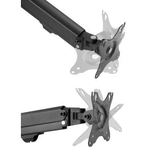 POWERTECH βάση γραφείου PT-1365 για οθόνη 17"-27", έως 7kg | eLabstore.gr