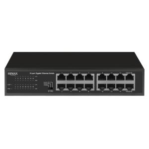 HIMAX switch S116G, 16x Ethernet θύρες, έως 1000Mbps | Δικτυακά | elabstore.gr