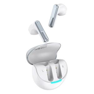 CELEBRAT earphones με θήκη φόρτισης W61, True Wireless, 13mm, 25/200mAh, λευκά | Αξεσουάρ κινητών | elabstore.gr