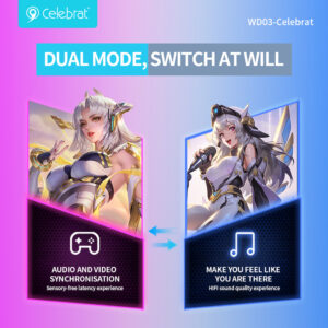 CELEBRAT earphones με θήκη φόρτισης WD03, True Wireless, 13mm, 30/300mAh, μαύρα | eLabstore.gr CELEBRAT earphones με θήκη φόρτισης WD03, True Wireless, 13mm, 30/300mAh, μαύρα | eLabstore.gr