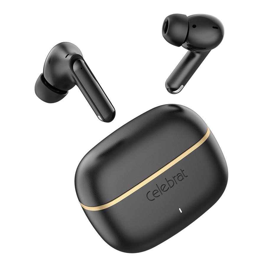 CELEBRAT earphones με θήκη φόρτισης WD03, True Wireless, 13mm, 30/300mAh, μαύρα | eLabstore.gr CELEBRAT earphones με θήκη φόρτισης WD03, True Wireless, 13mm, 30/300mAh, μαύρα | Αξεσουάρ κινητών | elabstore.gr