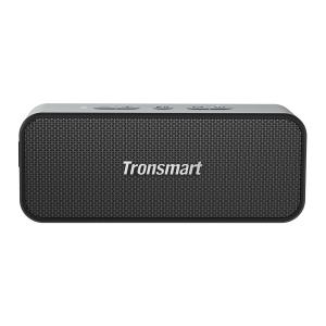TRONSMART φορητό ηχείο T2 Plus Upgraded, 20W, Bluetooth/NFC, 4000mAh, μαύρο | Εικόνα & Ήχος | elabstore.gr