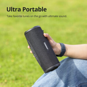 TRONSMART φορητό ηχείο Mirtune C3 Plus, 30W, Bluetooth, 5200mAh, IPX7, μαύρο | Εικόνα & Ήχος | elabstore.gr
