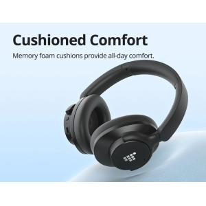 TRONSMART headphones Sounfii Q20, ασύρματα & ενσύρματα, ANC, Φ40mm, 500mAh, μαύρα | Αξεσουάρ κινητών | elabstore.gr