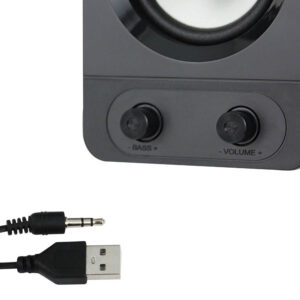Ηχείο LED 2.1 Channel Soprano Μαύρο EGS107 | eLabstore.gr Ηχείο LED 2.1 Channel Soprano Μαύρο EGS107 | Περιφερειακά | elabstore.gr