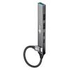 GOOBAY USB hub 74460, 5x θυρών, USB 3.2, 5Gbps, 100W, USB-C σύνδεση, γκρι | Συνοδευτικά PC | elabstore.gr