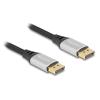 DELOCK καλώδιο DisplayPort 2.1 80633, 16K/60Hz, 40 Gbps, 1m, μαύρο | Καλώδια - Αντάπτορες | elabstore.gr