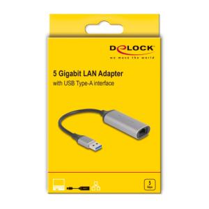 DELOCK αντάπτορας δικτύου 81571, USB, 5Gbps Ethernet, ασημί | eLabstore.gr DELOCK αντάπτορας δικτύου 81571, USB, 5Gbps Ethernet, ασημί | Δικτυακά | elabstore.gr