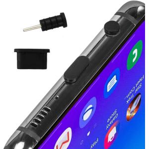 Σετ καλύμματα προστασίας για θύρα USB-C & 3.5mm AK327, μαύρο, 10τμχ | Καλώδια - Αντάπτορες | elabstore.gr