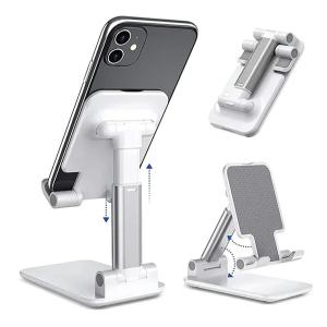 Βάση για smartphone/tablet AP24, foldable, πτυσσόμενη, λευκή | Αξεσουάρ κινητών | elabstore.gr