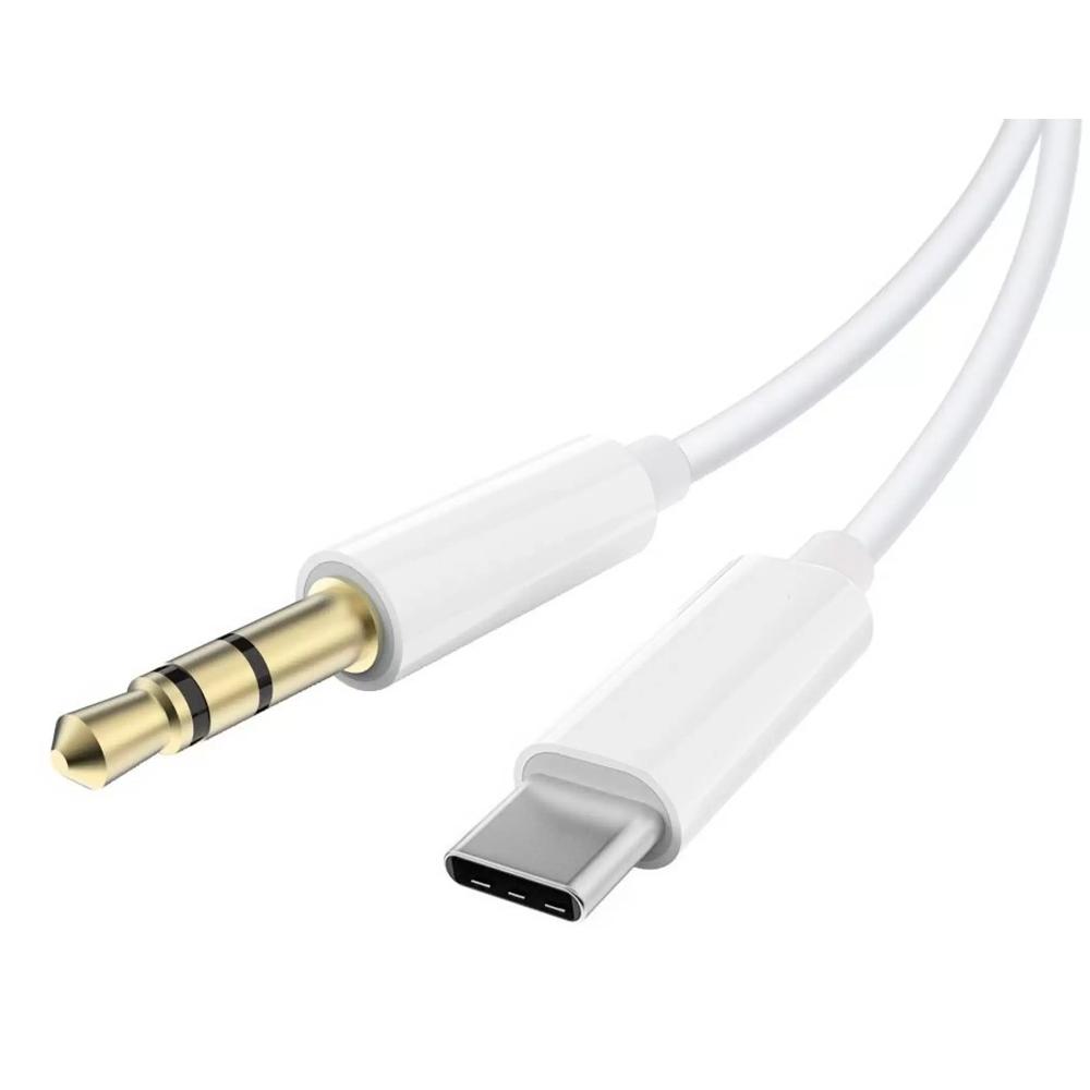 POWERTECH καλώδιο USB-C σε 3.5mm CAB-UC089, 1m, λευκό | eLabstore.gr POWERTECH καλώδιο USB-C σε 3.5mm CAB-UC089, 1m, λευκό | Καλώδια - Αντάπτορες | elabstore.gr