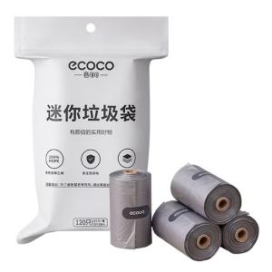 ECOCO σακούλες απορριμμάτων E24062, 22x24cm, γκρι, 4x30τμχ | Οικιακός εξοπλισμός | elabstore.gr