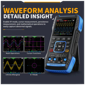 FNIRSI 3 σε 1 παλμογράφος/πολύμετρο/signal generator χειρός 2C53T, επαναφορτιζόμενο | Εργαλεία | elabstore.gr