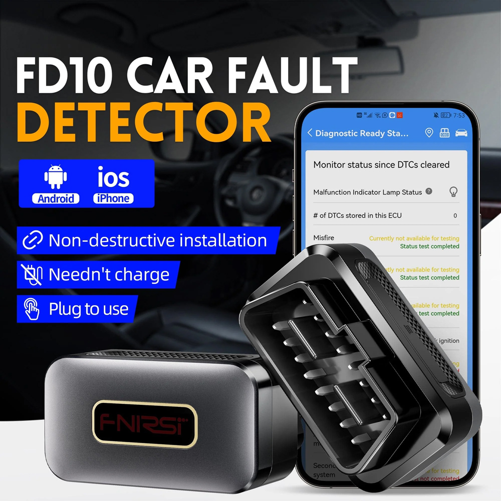 FNIRSI διαγνωστικό αυτοκινήτου OBD II FD10, Bluetooth | eLabstore.gr FNIRSI διαγνωστικό αυτοκινήτου OBD II FD10, Bluetooth | Gadgets - Αξεσουάρ | elabstore.gr