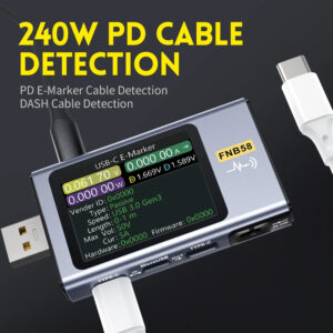 FNIRSI USB tester φόρτισης FNB58 | Εργαλεία | elabstore.gr