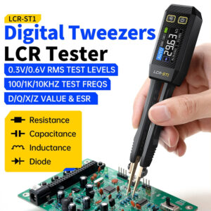 FNIRSI ψηφιακό LCR/SMD/ESR tester LCR-ST1, επαναφορτιζόμενο | Εργαλεία | elabstore.gr