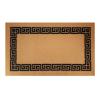 HOME USE πατάκι εισόδου HUH-0206, αντιολισθητικό, 75x45cm, 8mm πάχος, καφέ | Οικιακός εξοπλισμός | elabstore.gr