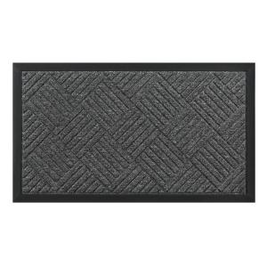 HOME USE πατάκι εισόδου HUH-0212, αντιολισθητικό, 60x40cm, 5mm πάχος, γκρι | Οικιακός εξοπλισμός | elabstore.gr