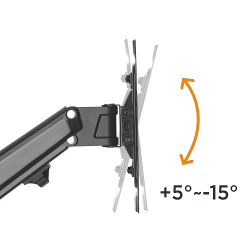 BRATECK επιτοίχια βάση LDA33-222 για τηλεόραση 23-43" έως 23kg, full motion | eLabstore.gr BRATECK επιτοίχια βάση LDA33-222 για τηλεόραση 23-43" έως 23kg, full motion | Εικόνα & Ήχος | elabstore.gr
