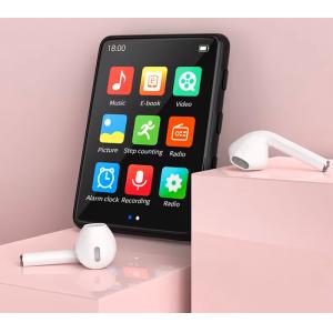 RUIZU MP3 player M7 με οθόνη αφής 2.8", 16GB, ελληνικό μενού, μαύρο | Εικόνα & Ήχος | elabstore.gr