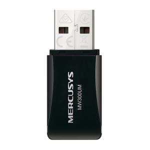 MERCUSYS ασύρματος USB αντάπτορας δικτύου MW300UM, 300Mbps, Ver 4.0 | Δικτυακά | elabstore.gr