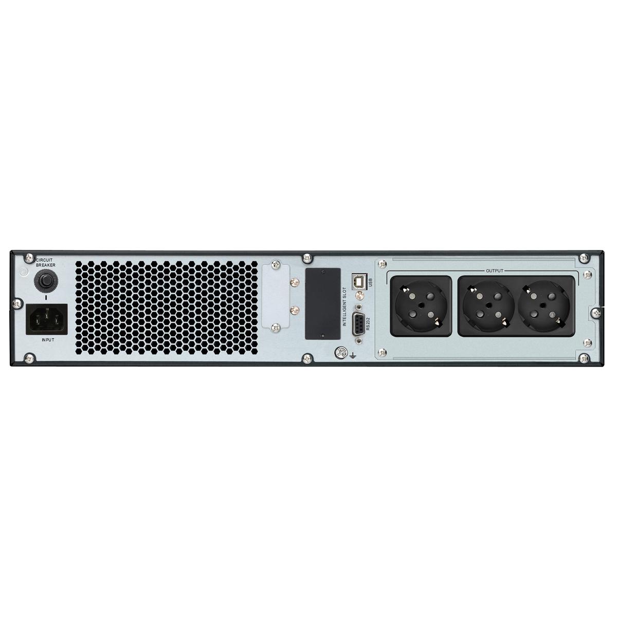 POWERTECH UPS On Line PT-1357 για rack 2U, με οθόνη, 1000VA/900W, 3x Schuko output | eLabstore.gr POWERTECH UPS On Line PT-1357 για rack 2U, με οθόνη, 1000VA/900W, 3x Schuko output | Τροφοδοσία Ρεύματος | elabstore.gr