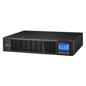 POWERTECH UPS On Line PT-1357 για rack 2U, με οθόνη, 1000VA/900W, 3x Schuko output | Τροφοδοσία Ρεύματος | elabstore.gr