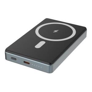 POWERTECH power bank PT-1377, 10000mah, magnetic wireless, 20W, γκρι | eLabstore.gr POWERTECH power bank PT-1377, 10000mah, magnetic wireless, 20W, γκρι | Αξεσουάρ κινητών | elabstore.gr