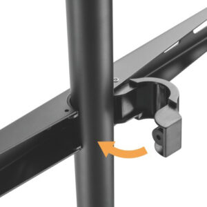 POWERTECH βάση δαπέδου PT-1400 για τηλεόραση 45-65", έως 32kg | Εικόνα & Ήχος | elabstore.gr