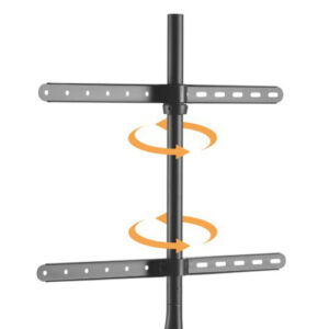 POWERTECH βάση δαπέδου PT-1400 για τηλεόραση 45-65", έως 32kg | Εικόνα & Ήχος | elabstore.gr
