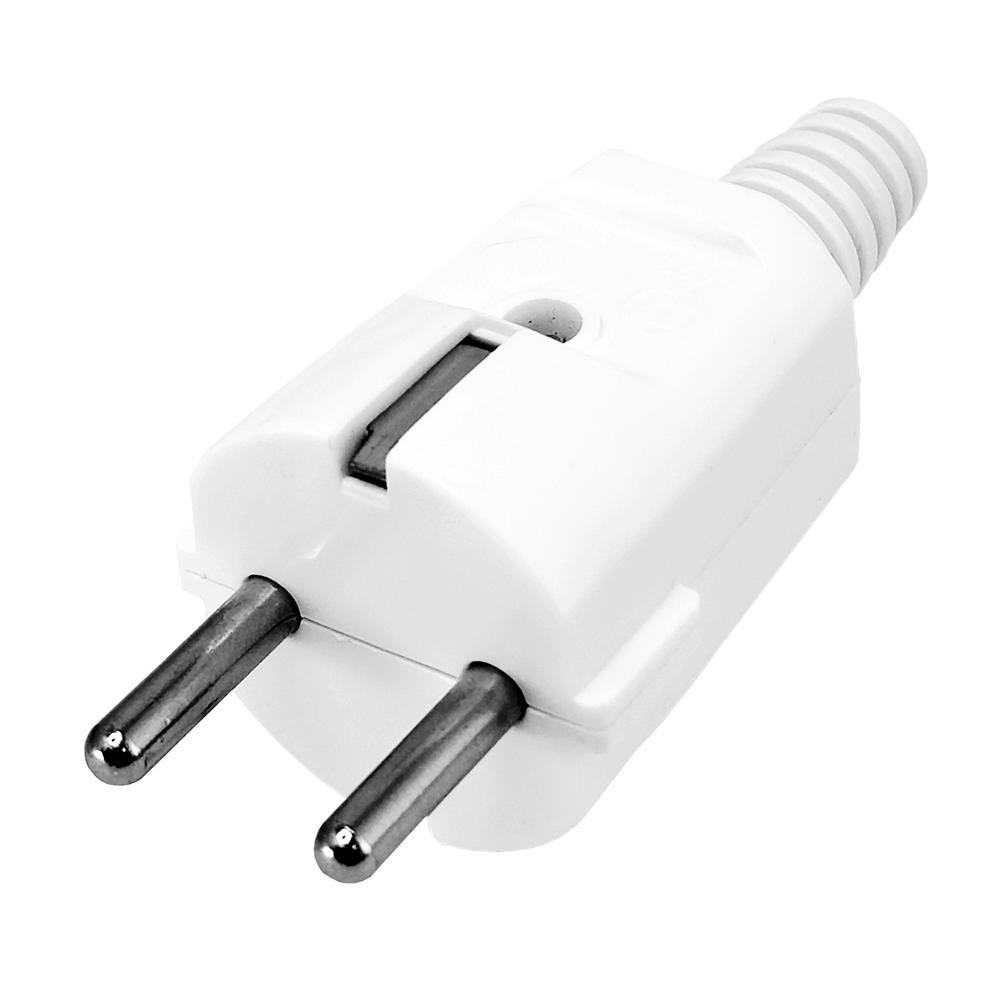 POWERTECH φις ρεύματος PT-1438, αρσενικό schuko, 16A, λευκό | eLabstore.gr POWERTECH φις ρεύματος PT-1438, αρσενικό schuko, 16A, λευκό | Τροφοδοσία Ρεύματος | elabstore.gr