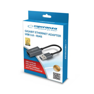 Adaptor USB3.0 to LAN 10/100/1000Mbps ENA101 | Περιφερειακά | elabstore.gr
