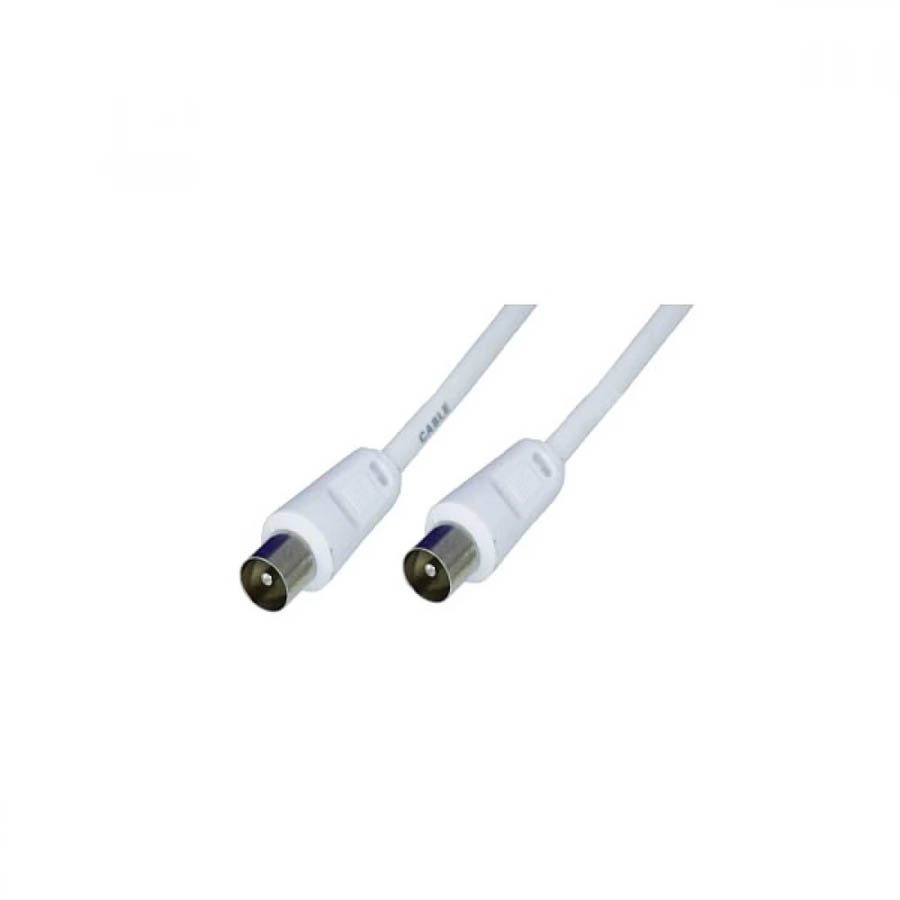 Καλώδιο Κεραίας M/M 1.5m Λευκό | eLabstore.gr Καλώδιο Κεραίας M/M 1.5m Λευκό | Καλώδια Ήχου & Εικόνας | elabstore.gr