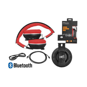 Mizzo Ακουστικό Bluetooth w/FM radio,MP3 Player,Hands-Free, αναδιπλούμενο μαύρο/κόκκινο LXBT1001 | Περιφερειακά | elabstore.gr