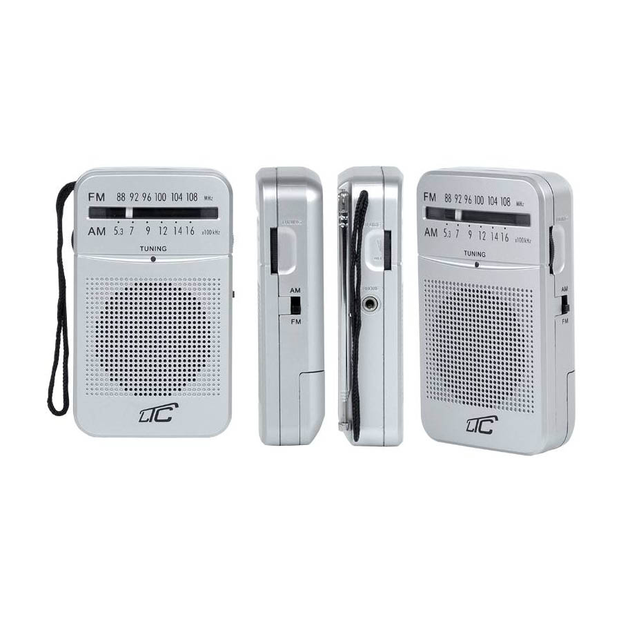 LTC LEGA Small Pocket Portable Radio, AM/FM/AUX Silver | eLabstore.gr LTC LEGA Small Pocket Portable Radio, AM/FM/AUX Silver | Εικόνα/Ήχος | elabstore.gr