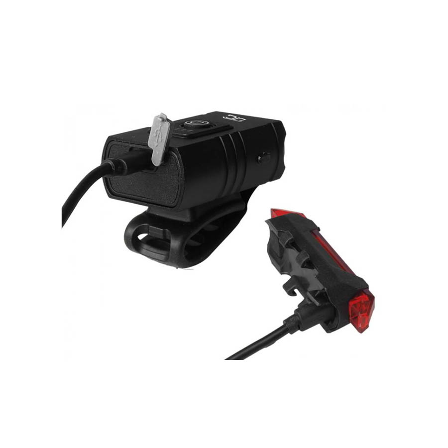 Σετ φώτα ποδηλάτου μπροστά-πίσω 800LM BC-100 LXM220 | eLabstore.gr Σετ φώτα ποδηλάτου μπροστά-πίσω 800LM BC-100 LXM220 | Φωτισμός | elabstore.gr