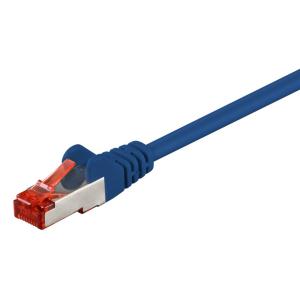 GOOBAY καλώδιο δικτύου 95512, CAT 6 S/FTP, CCA, 250MHz, 5m, μπλε | Καλώδια - Αντάπτορες | elabstore.gr