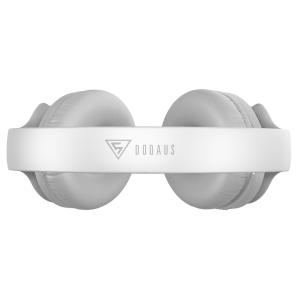 DOQAUS headphones DESIGN 1, ασύρματα & ενσύρματα, Φ40mm, 600mAh, γκρι | Αξεσουάρ κινητών | elabstore.gr