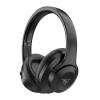 DOQAUS headphones DESIGN 2, ασύρματα & ενσύρματα, Φ40mm, 600mAh, μαύρα | Αξεσουάρ κινητών | elabstore.gr