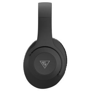 DOQAUS headphones DESIGN 2, ασύρματα & ενσύρματα, Φ40mm, 600mAh, μαύρα | Αξεσουάρ κινητών | elabstore.gr