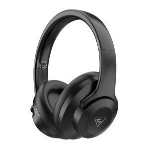 DOQAUS headphones DESIGN 2, ασύρματα & ενσύρματα, Φ40mm, 600mAh, μαύρα | Αξεσουάρ κινητών | elabstore.gr